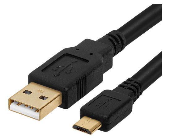 Vivanco USB kabelis - microUSB 1.0m (45219)