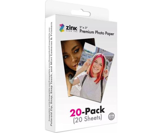 Polaroid Zink Media 2x3" 20pcs