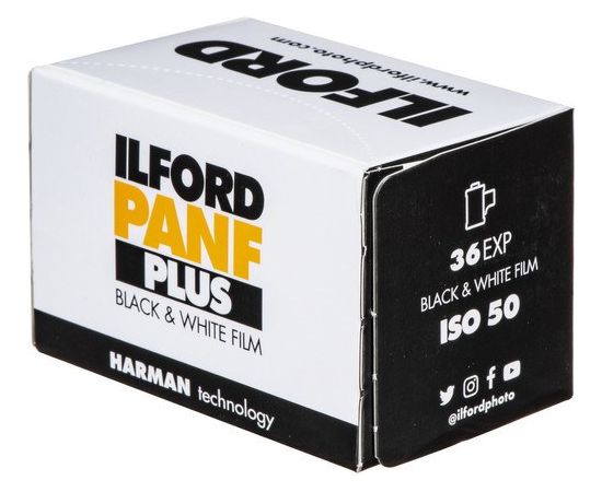 Ilford filmiņa Pan F Plus 50/36