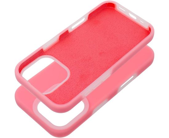 Fusion Candy Силиконовый чехол для Apple iPhone 16 Pro розовый