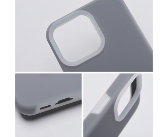 Fusion Candy Силиконовый чехол для Apple iPhone 16 серый