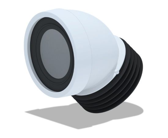 WC труба для подключения 110 mm, жесткая, короткая