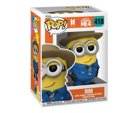 FUNKO POP! Vinila figūra: BTS x Despicable Me 4 - RM