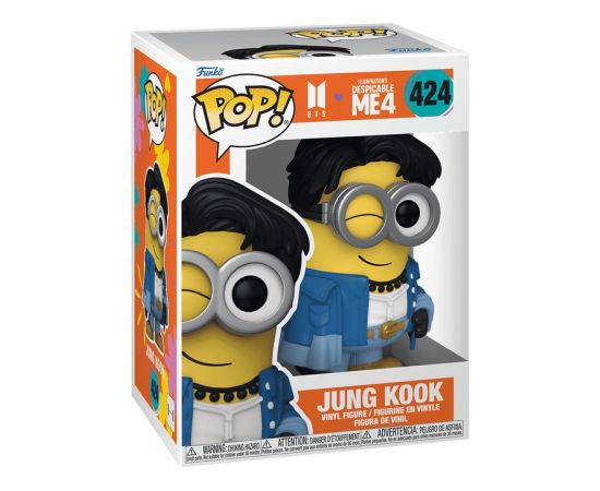 FUNKO POP! Vinyl: Фигурка: BTS x Despicable Me 4 - Jung Kook Фигурки и герои