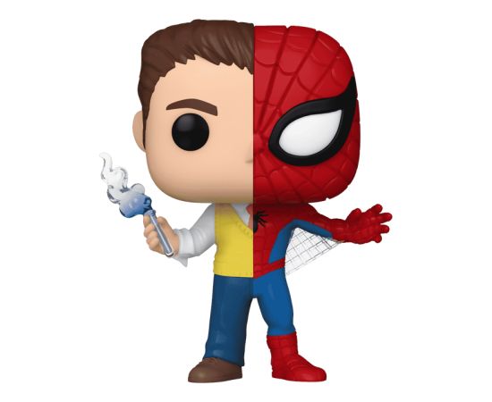 FUNKO POP! Vinila figūra: Marvel - Spider-Man / Peter Parker (Split)