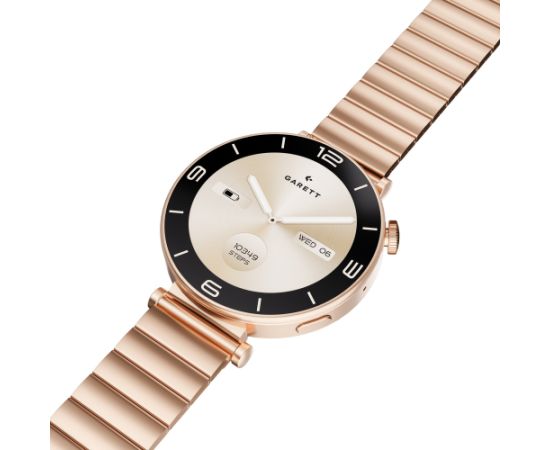 Garett Rose Gold Solid steel Умные часы