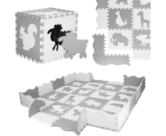 Детский коврик из пенопласта - Puzle Springos FM0013 150 X 150 см