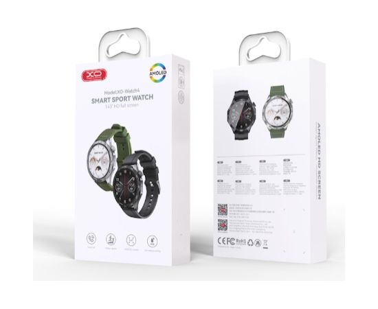 XO Watch 4 Amoled Viedpulktenis