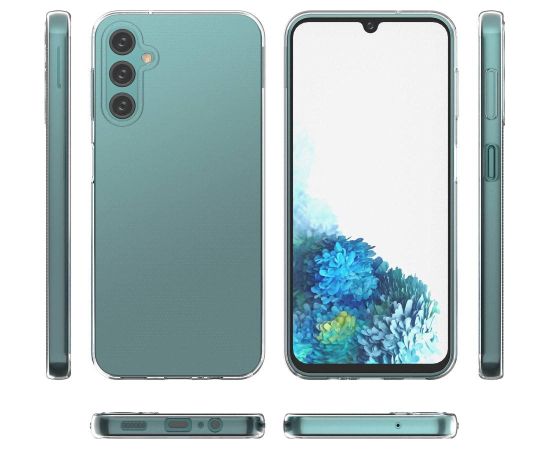 Fusion Ultra Back Case 2 mm Силиконовый чехол для Samsung A145 | A146 Galaxy A14 4G | 5G Прозрачный