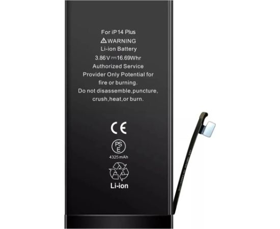 Аккумулятор Apple iPhone 14 Plus 4325mAh (no Pop-up) OEM