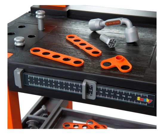 Darba galds Smoby BLACK+DECKER ar 79 aksesuāriem 103 cm 360700