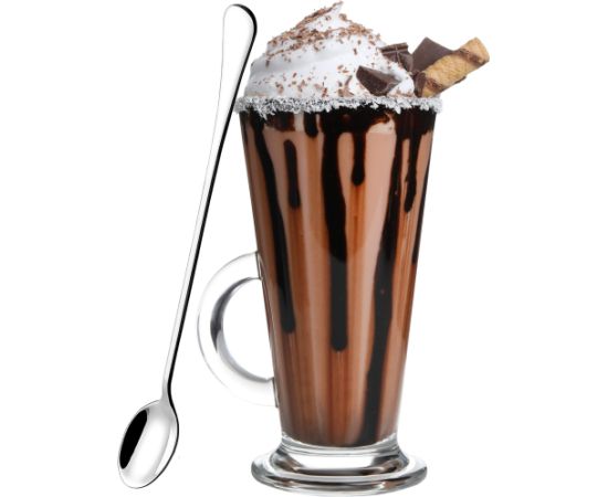 Latte un desertu karotes Springos HA7498, 6 gab., nerūsējošais tērauds, 19,7 cm, sudraba