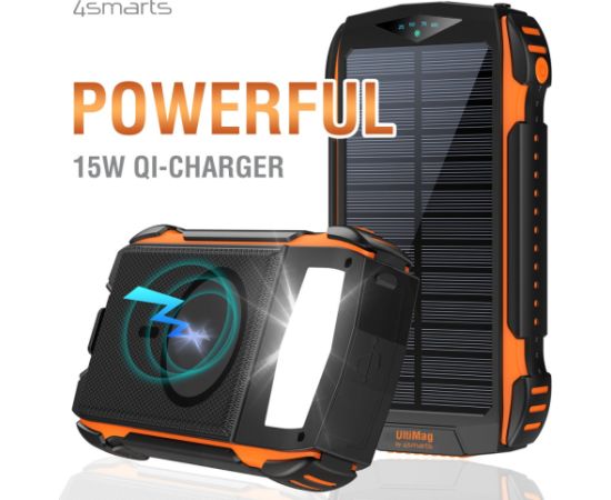 4smarts 4smart Solar Power Bank Переносная зарядная батарея UltiMag 20000 mAh