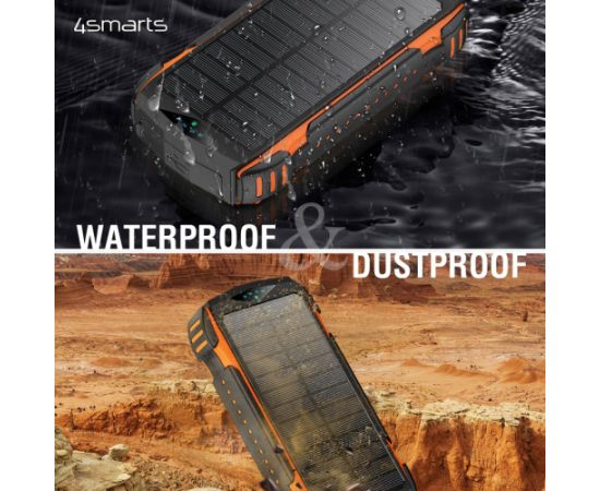 4smarts 4smart Solar Power Bank Переносная зарядная батарея UltiMag 20000 mAh