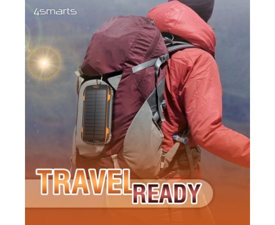 4smarts 4smart Solar Power Bank Переносная зарядная батарея UltiMag 20000 mAh