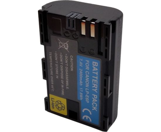 Extradigital CANON аккумулятор LP-E6P, 2400mAh