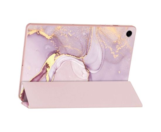 Чехол Tech-Protect SmartCase для Samsung Galaxy Tab A9+ 11" X210 | X215 | X216 - розовый мрамор