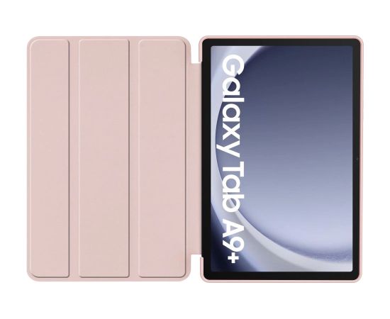 Чехол Tech-Protect SmartCase для Samsung Galaxy Tab A9+ 11" X210 | X215 | X216 - розовый мрамор