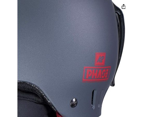 Kask męski K2 PHASE PRO gunmetal M Зимние спортивные шлемы