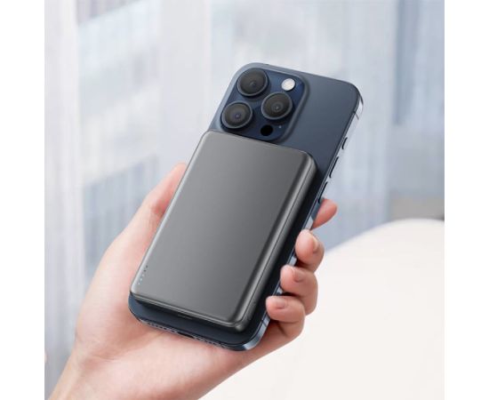 Внешний аккумулятор Power Bank Acefast M12-10000 PD20W Magnetic Wireless 10000mAh черный