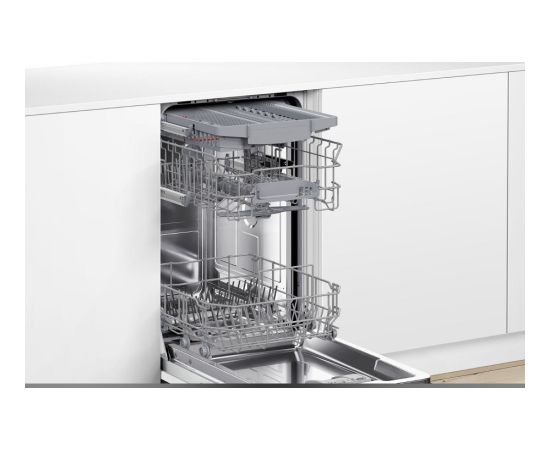 Bosch SPU4HMS10E s4, pabūv. trauku maš., 45cm, E, ExtraDry, INOX