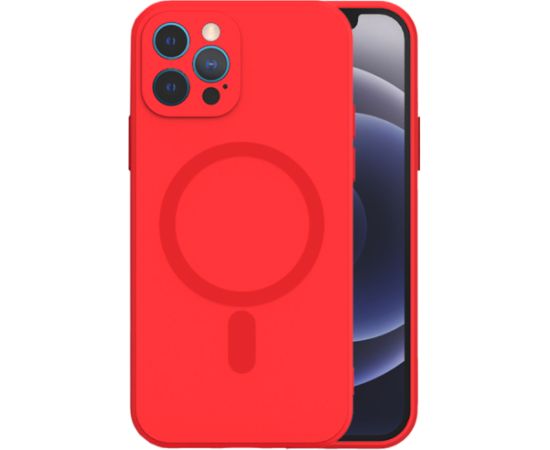Mocco MagSilicone Soft Back Case Силиконовый чехол для Apple iPhone 14 Pro Kpacный