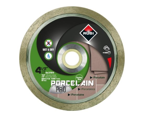 Dimanta griešanas disks Rubi PORCELAIN SUPERPRO 31913 Dažādi diski
