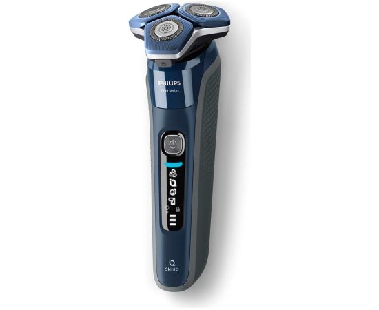 Philips SHAVER Series 7000 S7885/50 men's shaver Rotation shaver Trimmer Black, Blue Matu, Bārdas, Ķermeņa trimmeri