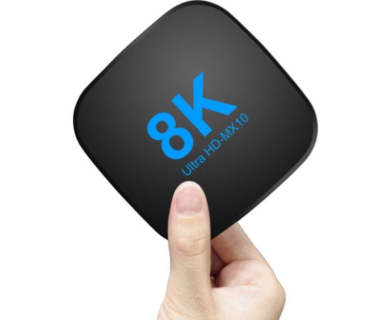 Tvix MX10 8K Медиаплеер Умная TV Box 2GB + 16GB Android 13 Bluetooth / Wi-Fi 5 Черный