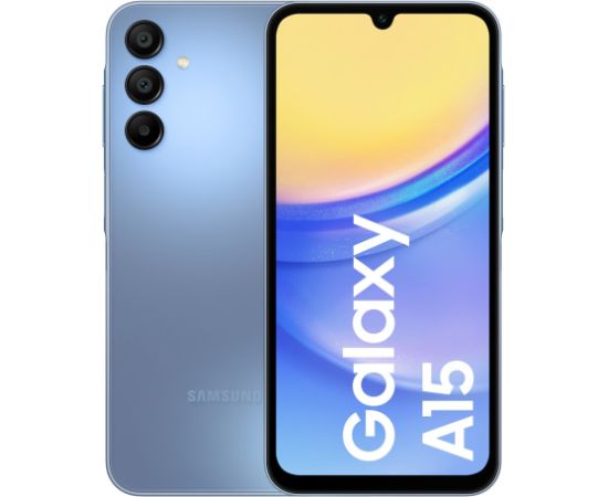 Samsung Galaxy SM-A155F 16.5 cm (6.5") Hybrid Dual SIM Android 14 4G USB Type-C 4 GB 128 GB 5000 mAh Blue Mobilie telefoni