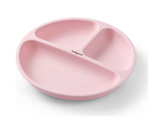 Babyono Silikona šķivis ar piesūcekni 1482/02 pink