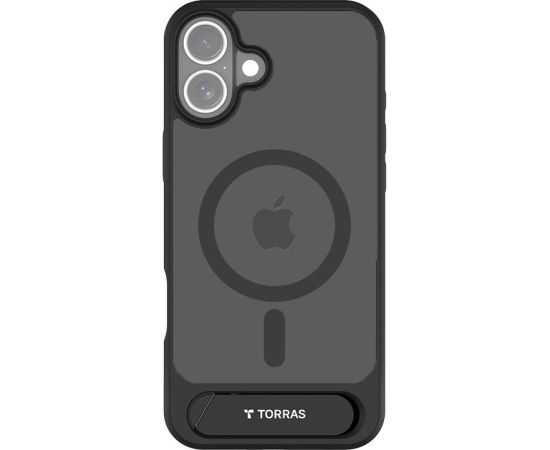 Etui Torras Pstand Series dla iPhone 16 Plus (Czarny)