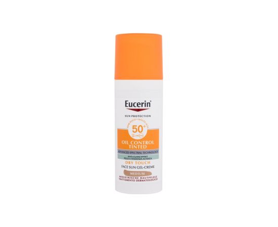 Eucerin Sun Oil Control / Tinted Dry Touch Sun Gel-Cream 50ml SPF50+ U / Face Sun Care