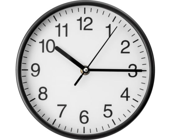 Platinet wall clock Wink, black (45954)