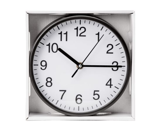 Platinet wall clock Wink, black (45954)