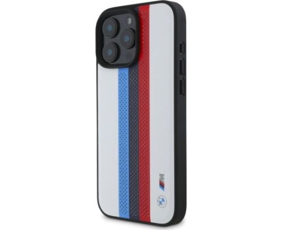 BMW M Perf. Tricolor Printed Stripes MagSafe Aizsargapvalks priekš Apple iPhone 16 Pro Max Neoriģinālie Maciņi