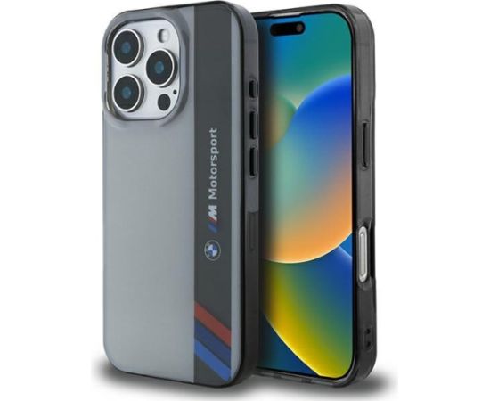 BMW BMHCP16X23HTFEG Hardcase Motorsport Aizsargapvalks priekš Apple iPhone 16 Pro Max