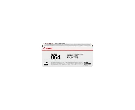 Тонер-картридж Canon 064 (4937C001), черный (6000 страниц)