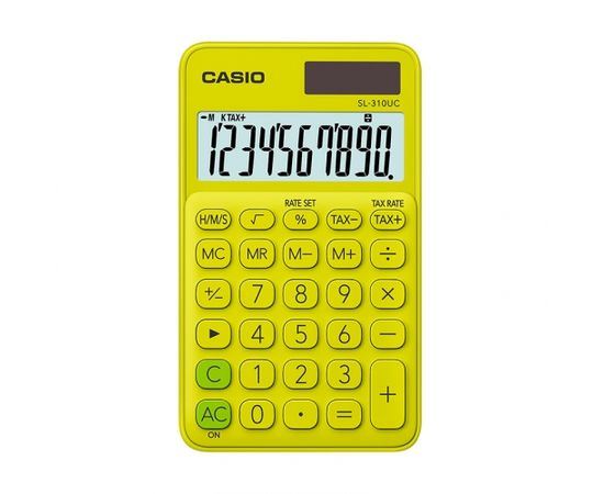 Kalkulators CASIO SL-310UC, gaiši zaļš
