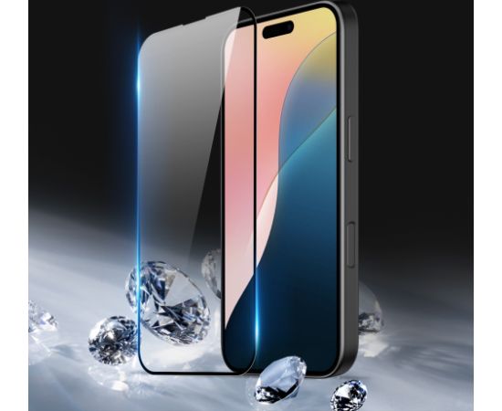 Tempered glass Dux Ducis 10D Apple iPhone 16 Pro black