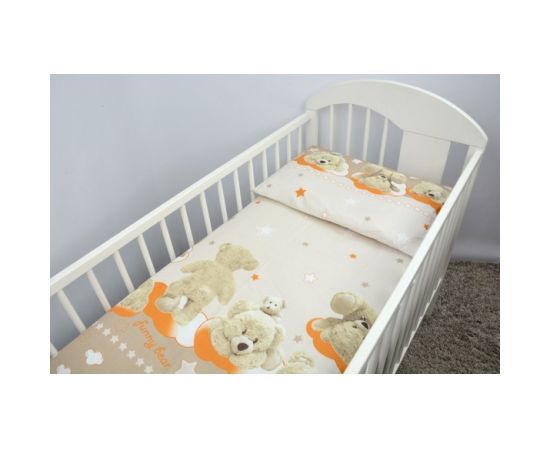 FUNNY BEAR beige K-2P120 sega,spilvens (120x90) Ankras