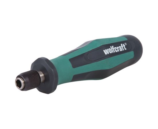 Skrūvgrieža rokturis Wolfcraft 1240000; 1/4''; 138 mm
