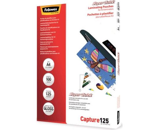 LAMINATING POUCH A4/100PCS 5440101 FELLOWES