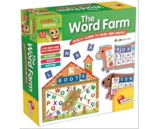 Lisciani Развивающая игра  The Word Farm (на англ. языке) FB050062