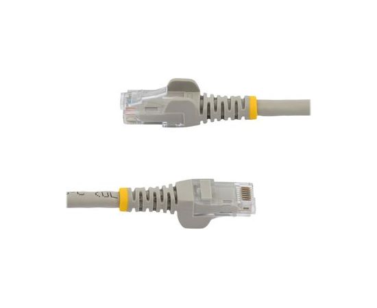 StarTech.com 50cm CAT6 Ethernet Cable - Grey Snagless Gigabit CAT 6 Wire - 100W PoE RJ45 UTP 650MHz Category 6 Network Patch Cord UL|TIA (N6PATC50CMGR) - patch cable - 50 cm - gray