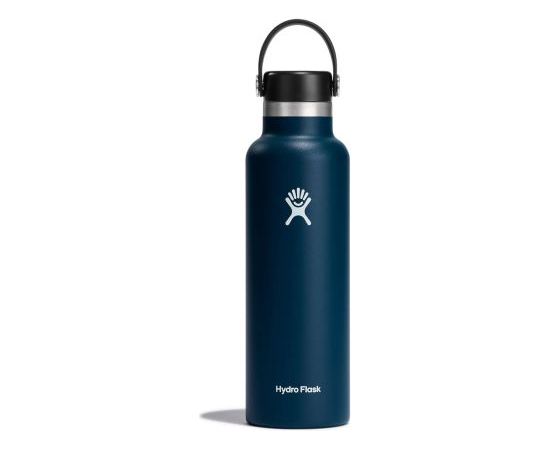 Hydro Flask 21oz Standard Mouth Flex Cap (621ml) / Tumši zaļa / 621 ml Термосы