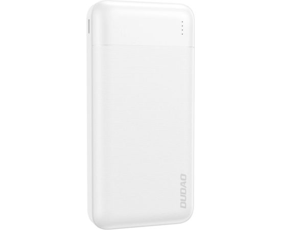 Dudao K18Pro 20000mAh Power Bank akumulātors USB-A / USB-C / Micro USB Balta