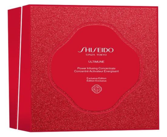 Shiseido SHISEIDO SET (POWER INFUSION CONCENTRATE 50ML+CLEANSING FOAM 30ML+LOTION SOFTENER 30ML+ POWER INFUSING EYE CONCENTRATE 3 ML) Dāvanu komplekti