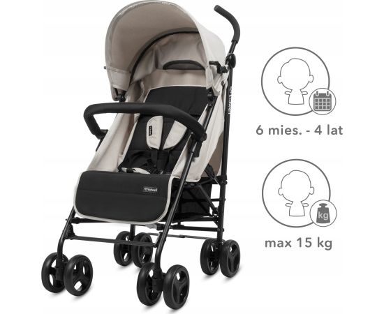 Bērnu rati Kidwell QUGAR BEIGE/BLACK 5901130105229