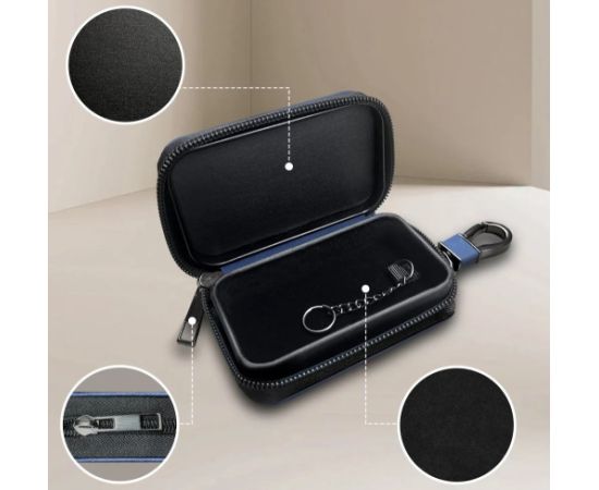 Tech-Protect key pouch Signal Blocker KLR300, blue